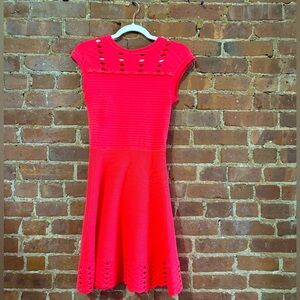 Elegant coral cocktail dress - Ted Baker London